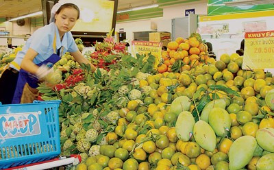Fruits and vegetables among nine of the price stabilized commodities (file photo:SGGP)