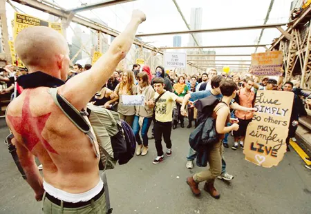 Cuộc biểu tình “Hãy chiếm phố Wall”: Mùa xuân Arab đã lan đến Mỹ