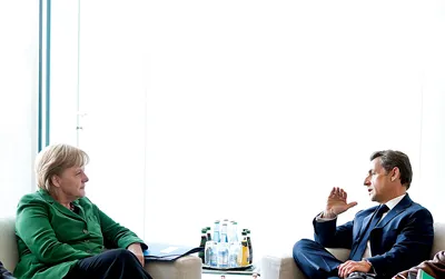 Pháp-Đức bàn chuyện chống khủng hoảng ngân hàng