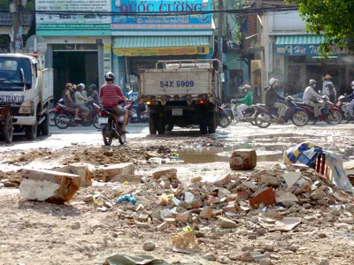 Tên đường bất nhất