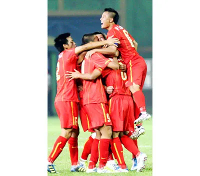 Đội tuyển Việt Nam đã cởi bỏ những ức chế tâm lý sau trận thắng Đông Timor. Ảnh: LÊ VINH
