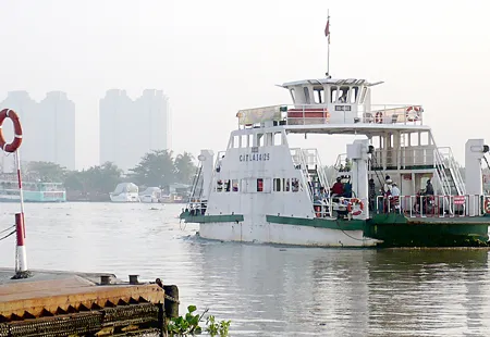 Phà Thủ Thiêm có còn hoạt động?