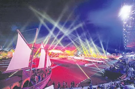 Quang cảnh lễ bế mạc SEA Games 26