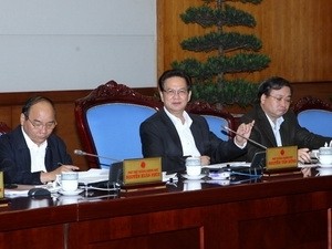 PM Dung speaks at the Government's Nov. regular meeting (Source: VNA)