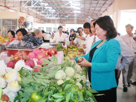 TPHCM: chợ An Sương chính thức hoạt động