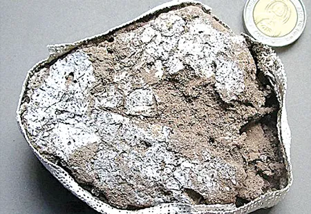 Một phần của chiếc giường cổ.