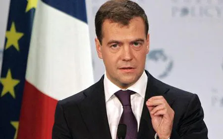 Tổng thống Nga Dmitry Medvedev