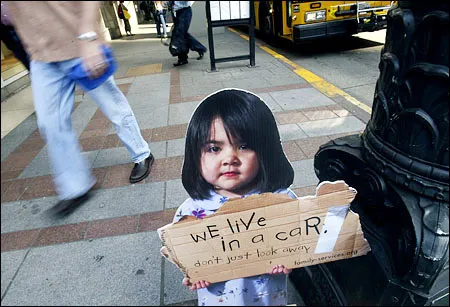 1,6 triệu trẻ em Mỹ vô gia cư