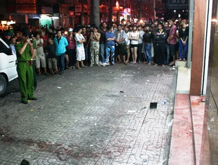 Hiện trường vụ án mạng