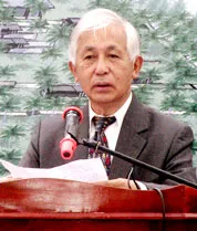 Giáo sư Trần Thanh Vân phát biểu tại lễ khởi công ICISE