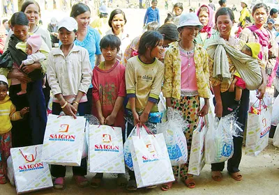 Chương trình Mùa xuân biên giới - Hành trình của yêu thương