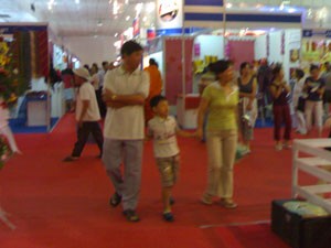 Cho Lon Exhibition Fair is one of the most awaited annual events of the Chinese business community at the end of the year. (Photo: KK)