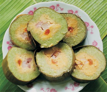 Tra Cuon Tet Cake has natural ingredients