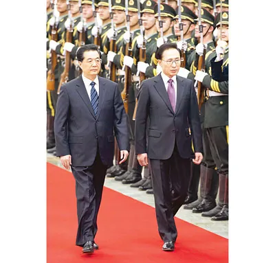 Hàn - Trung cải thiện quan hệ