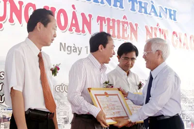 Đưa vào sử dụng nút giao thông Gò Dưa