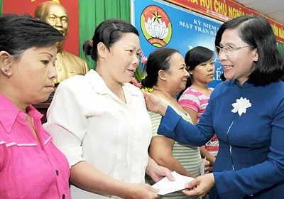 Phó Bí thư Thành ủy TPHCM Nguyễn Thị Thu Hà: Củng cố cầu nối giữa Đảng với dân