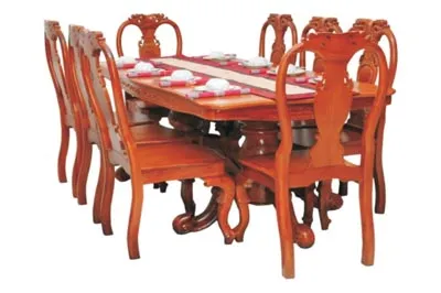 Bàn ăn bằng gỗ Xoan đào