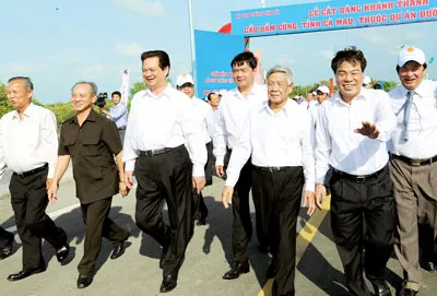 Khánh thành cầu Đầm Cùng tạo động lực để ĐBSCL phát triển