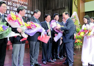 Trao Quyết định thành lập Tổng Công ty Cảng hàng không Việt Nam