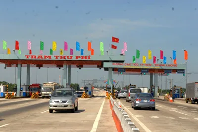 Xe qua Trạm thu phí TP.HCM - Trung Lương