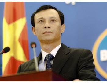 Foreign ministry spokesman Luong Thanh Nghi (File photo)
