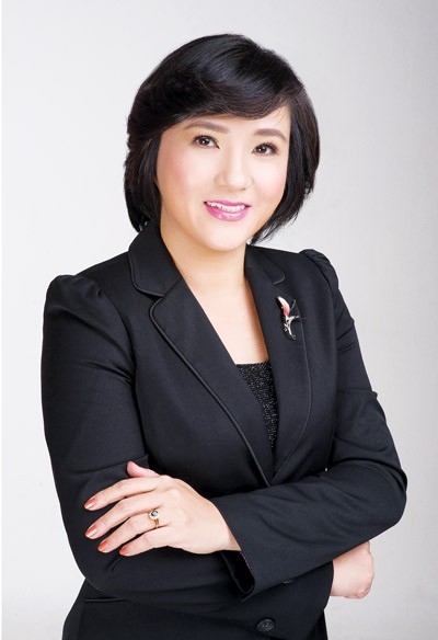 Huynh Que Ha, Vice Chairwoman of Sacombank (Photo: SGGP)
