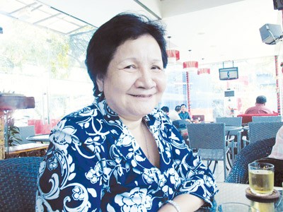 Queen of Egg Ba Huan ( Photo: SGGP)