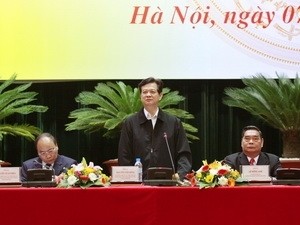 Prime Minister Nguyen Tan Dung at the conference (Photo:VNA)