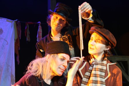 A scene from the play Oliver Twist