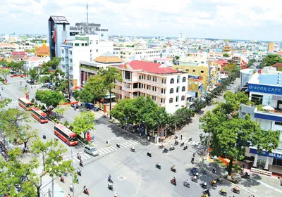 Đại lộ Hòa Bình - TP Cần Thơ. Ảnh: Thanh Long