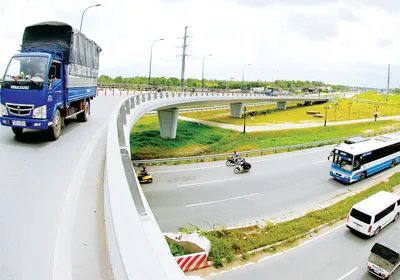 Việc phân luồng giao thông hợp lý tại quận 2 TPHCM đã giúp đảm bảo an toàn giao thông. Ảnh: Cao Thăng