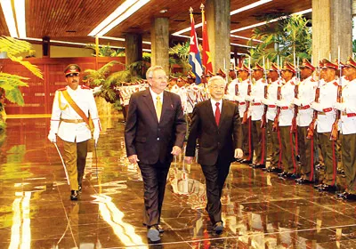Hội đàm cấp cao Việt Nam – Cuba: Tăng cường hợp tác song phương