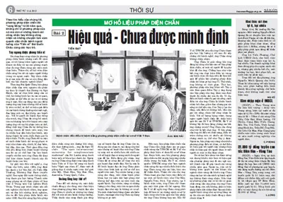 Phản hồi từ bài viết “Mơ hồ liệu pháp diện chẩn” - Sẽ xử lý việc khám  chữa bệnh trái phép