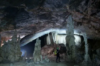 Ảnh do đoàn thám hiểm cung cấp