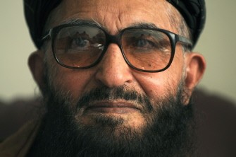 In this picture taken on August 29, 2009, Afghan senator Arsalan Rahmani speaks during an interview with AFP at his house in Kabul.
