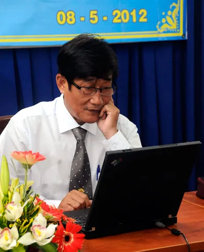 Ông Nguyễn Tiến Đạt - Phó Giám đốc Sở Giáo dục - Đào tạo. Ảnh: Mai Hải