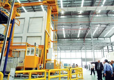 Nhà ga hàng hóa mới với nhiều trang thiết bị hiện đại