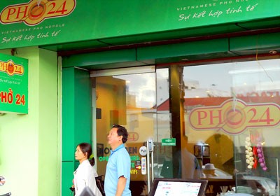 Vietnamese brand ‘Pho 24’ has been bought by a foreign company (Photo:SGGP)