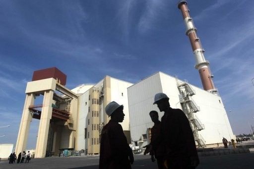Iran's Russian-built nuclear reactor in Bushehr.