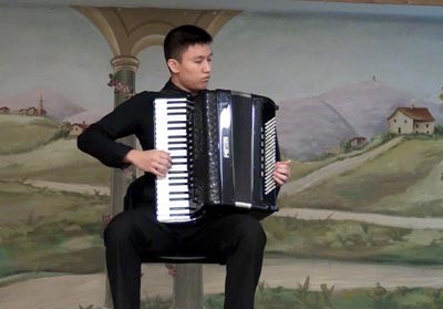 Accordion-Guitar-Jazz student, Pham Quang Huy
