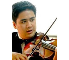 Violinist Bui Cong Duy