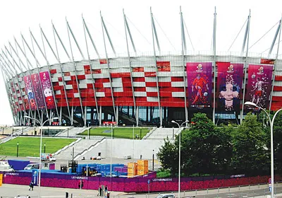 Sân vận động Warsaw, Ba Lan.