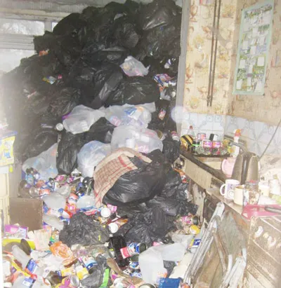 Bị “mời” ra khỏi nhà mình vì tích trữ 30 tấn rác ảnh 1