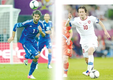 Lượt trận thứ 2 bảng A:HY LẠP - CH SÉC23 giờ ngày 12-6, sân Miejski (Wroclaw, Ba Lan): Vấn đề hàng thủ! ảnh 1