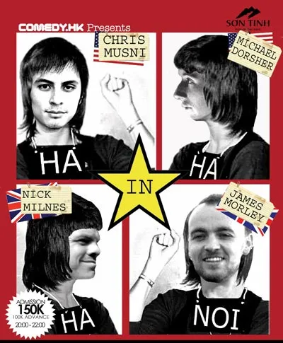 Bốn danh hài lãnh thổ Hồng Công lưu diễn tại Hà Nội