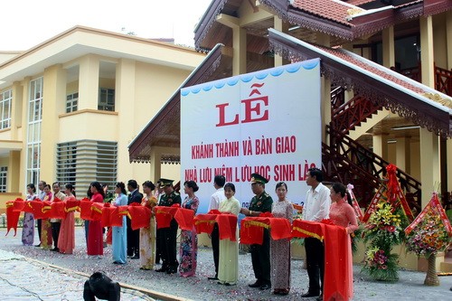 The Commemorative House of Lao students who studied and lived in Vietnam was inaugurated on July 17 (Photo: gdtd.vn)