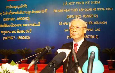 Việt Nam - Lào: Nghĩa tình trước sau như một