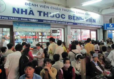 Bầm dập mua thuốc bệnh viện