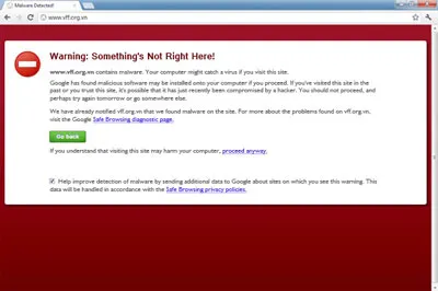 Nhiều website Việt Nam bị đưa vào “danh sách đen” của Google