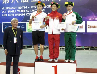Ngày thi đấu thứ 3 giải vô địch wushu châu Á lần 8-2012: Chủ nhà đã có HCV